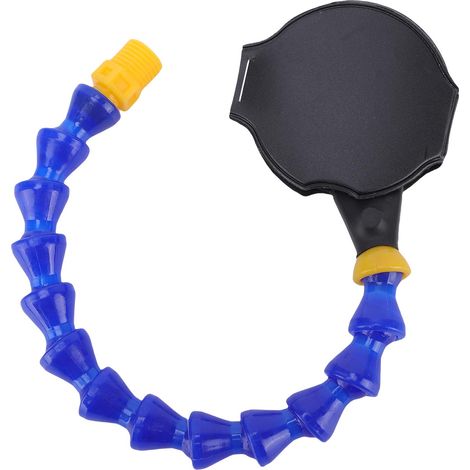 Loupe de soudage à bras flexible pour réparation électronique et soudage industriel, filetage 1/4 pouce, rotation à 360° (1/5)