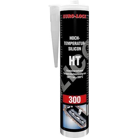 Silicone à haute temperature EURO-LOCK LOS 300, cartouche 310ml