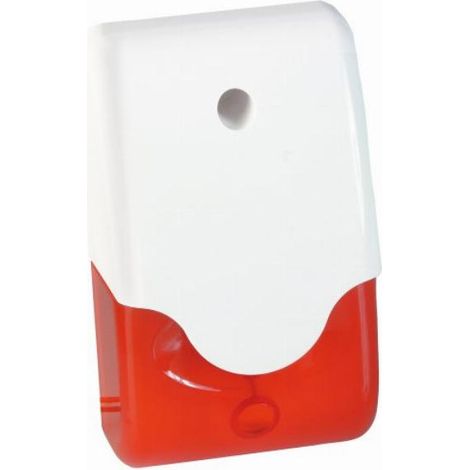 ABUS SG1681 Sirena con lampeggiante 100 dB Rosso Ambiente interno, Ambiente esterno 12 V/DC (1/3)
