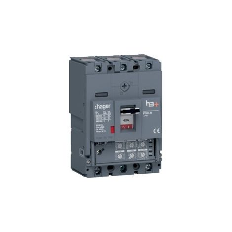 Disj.h3+P160 LSI 3x40A 50kA - APPAREILLAGE DE TETE HAGER HMS040JC (1/2)