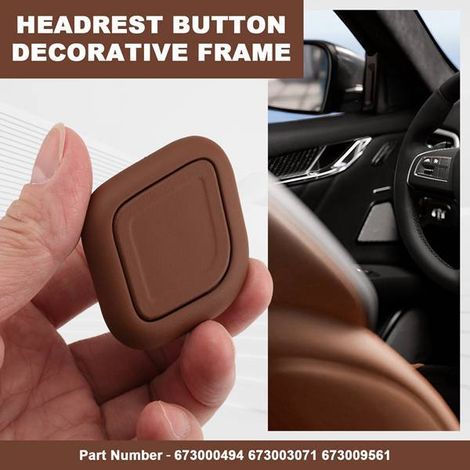 673000494 673003071 673009561 Bouton de réglage d'appui-tête Cadre décoratif (1/4)