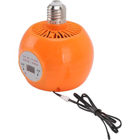 Lampe chauffante E27 à température constante et réglable automatique pour volailles (lapins, poulets, canards), 150 W, 220 V