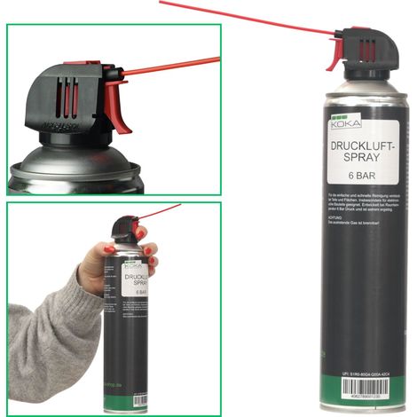 Druckluftspray 6 Bar 600ml (1/5)