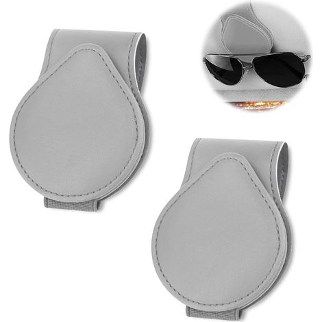 Porte-lunettes de voiture - Porte-lunettes de soleil - Porte-lunettes de voiture - Porte-lunettes de soleil pour voiture - Porte-lunettes de soleil (1/4)