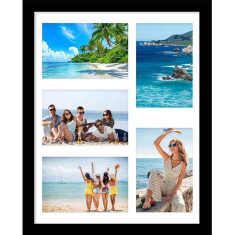Pele Mele Photo Mural, 28 x 35.5cm Cadre Photo Pele Mele, Cadre Multi Photo (1/5)