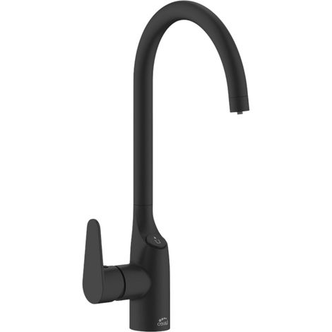 Rubinetto Lavello con Filtro Acqua Beccuccio a U 360°, Nero, Acqua Filtrata Direttamente dal Rubinetto (1/3)