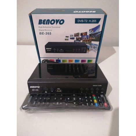 NUOVO DECODER RICEVITORE DIGITALE TERRESTRE full HD 1080P DVB-T2 TV SCART HDMI USB2.0 ETHERNET MPEG4 (1/3)