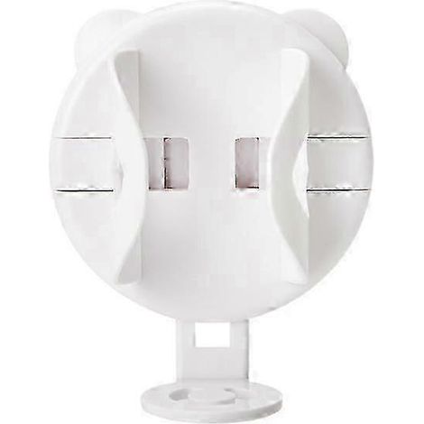 Lot de 2 supports pour brosses à dents électriques, support mural simple à gravité pour brosses à dents électriques (1/5)