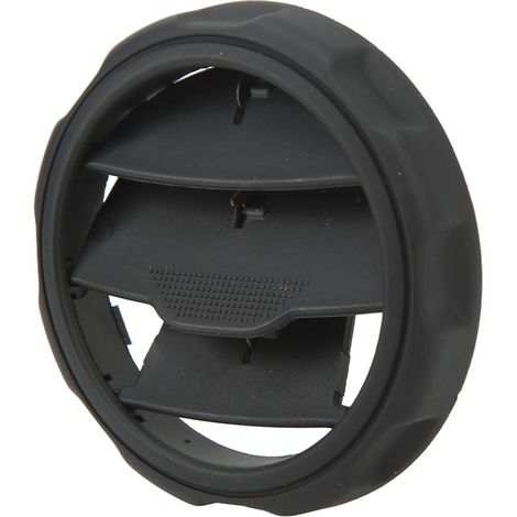 Console centrale arrière pour Land Rover LR3 LR4 - Grille de ventilation ronde noire LR041180 (1/5)