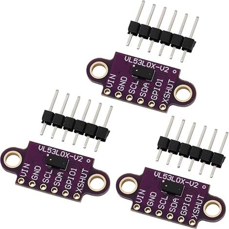 GY-530 VL53L0X Time of Flight TOF Laser Sensor Module Infrared Spacing Elimination Meter Telemetry 940nm i2c iic 3PCS (1/5)