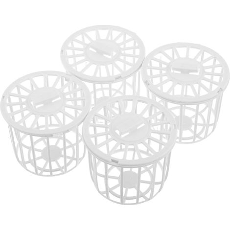 Lot De 4 Nids D'Oiseau en Plastique pour Cage Nid D'Élevage d'oiseaux pour Canaris Et Pinsons Panier De Nidification Accessoires Cage Oiseaux (1/5)