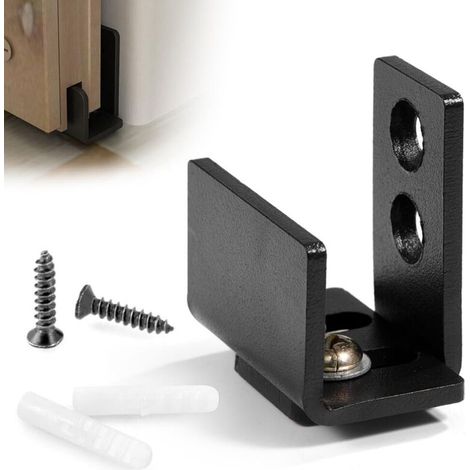 [NEVER USED] Sliding Door System, Adjustable Mounting, Wooden Screw Guide, Floor, Modern Design, Easy to Install, Quiet