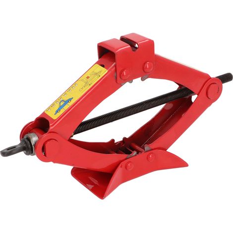 Cric ciseau portatif avec manivelle ergonomique pour voiture, capacité de levage 800 kg / 1763 lb (1/5)