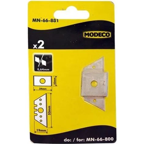 Lame de rabot Modeco mn-66-881 protection corrosion lubrifiant sec