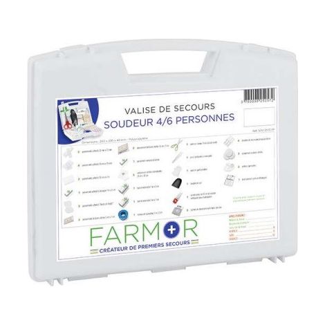 Valise de secours Soudeur 4/6 personnes Farmor (1/2)