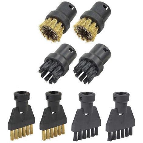 BARKBUSTERS accessoires pour nettoyeur vapeur Karcher SC1 SC2 SC4 SC5, kit de brosses, brosses rondes F (1/5)