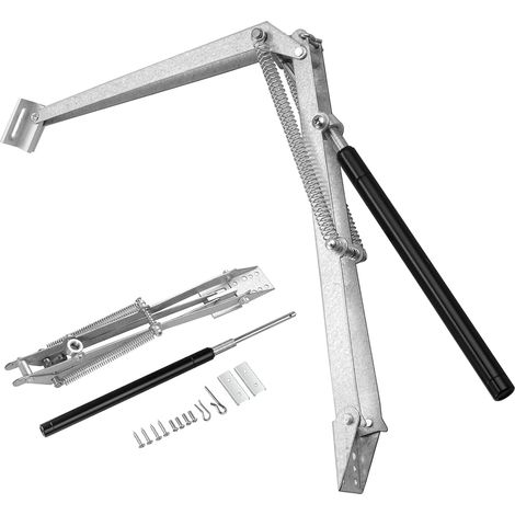 Ouvre-fenêtre automatique pour serre en aluminium - Charge 14 kg, levage 45 cm 2 ressorts, ventilation avec contrôle de la température de l'ouvre-fenêtre 16-25 ℃ Remplace la lucarne de toit de jardin  (1/3)