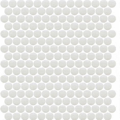Mosaïque pâte de verre UNICOLOR ROND Ø2.3cm couleur : 103 Satiné boite de 2 m2 - voir nuancier, beaucoup de couleurs sont disponibles) couleur : 103 (1/5)