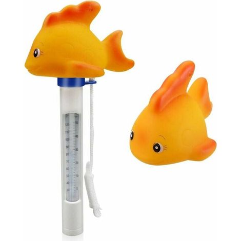 Thermomètre flottant avec cordon pour mesurer la température de l'eau des piscines, spas, jacuzzis et aquariums-AquaForge (1/5)