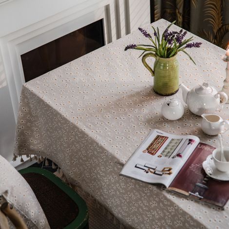 Linge de table 140x260 cm pour café usage quotidien (1/3)
