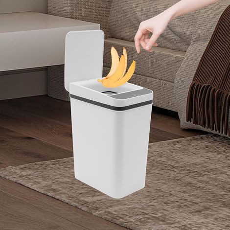 Smart Sensor poubelle 8 - 9L équipé de capteur infrarouge et capteur de vibration sans contact 15.8 23.5 32cm (1/5)