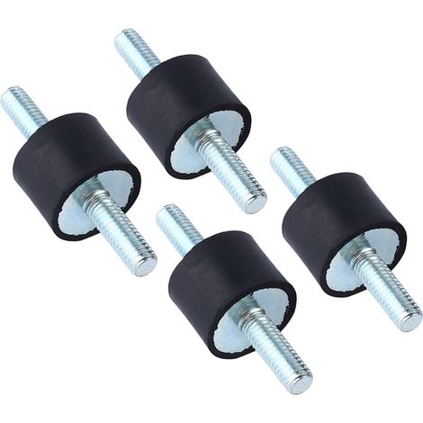 Support anti-vibration pour pompe à air, amortisseur en caoutchouc M6 20x15, réducteur de chocs pour compresseur. (1/5)