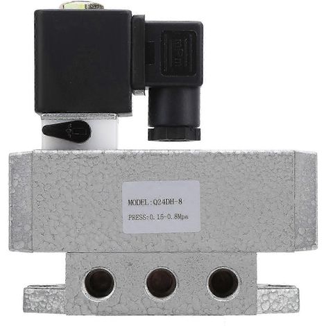 Électrovanne G1/4 po 2 positions 4 voies, commande simple Q24DH8DC12V (1/4)