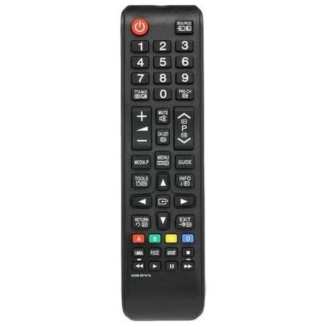 Télécommande sans fil pour Samsung Smart TV – Compatible LCD, LED, plasma – Distance de 8m – Compacte et ergonomique (1/5)