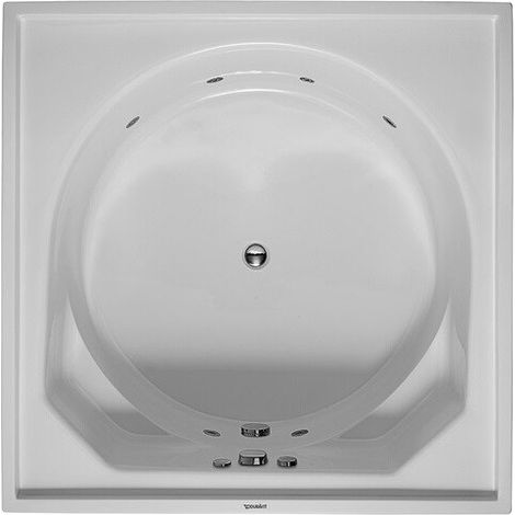 Receveur de douche-Whirlwanne BLUE MOON 460 l 140x140 blanc Jet-Syst