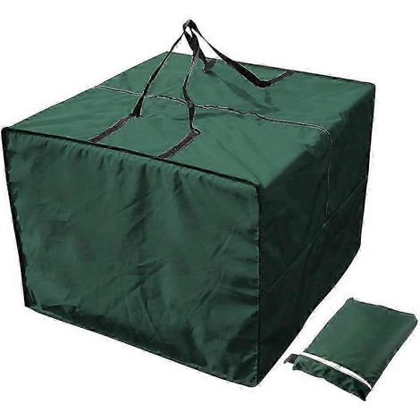 Les sacs de rangement carrés pour coussins de jardin sont parfaits pour déplacer les coussins ou protéger le feuillage des sapins de Noël. (1/5)