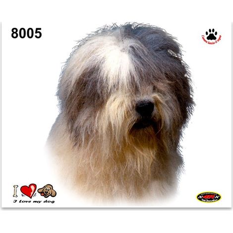 Adesivi Stickers Medi Cane Bobtail 13,5 x 16 cm (1/4)