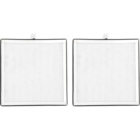 2er-Pack Ersatzfilter für PureZone PEAIRFIL Luftreiniger, HEPA H13 und Aktivkohle, Abmessungen 22,6 x 21,7 x 2,3 cm (1/5)