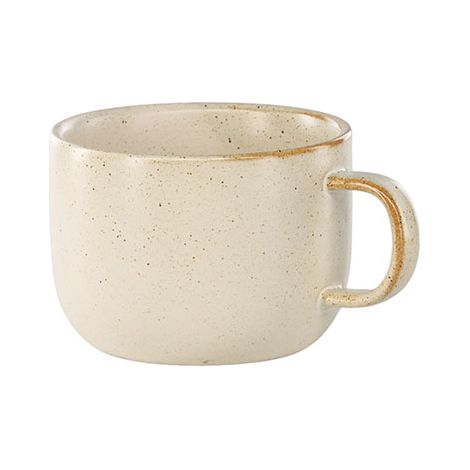 Active Tasse Keramik beige. (1/4)