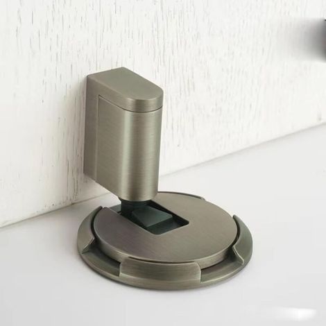 Sturmfester Türstopper – Robuster Türstopper für den Innenbereich – Ideal für Wohnzimmer, Schlafzimmer, Garten, Badezimmer, Küche – Antikbronze, 1 Stück (1/5)