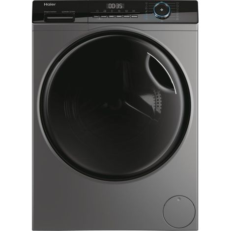 Haier I-Pro Series 3 I-Pro Serie 3, Lavasciuga 8+5 KG, Classe A, 1400 giri, Antracite, Direct Motion, Refresh, HWD80-B14939S8-S