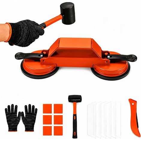 Kit de réparation pour joints de sol avec double ventouse (1/5)
