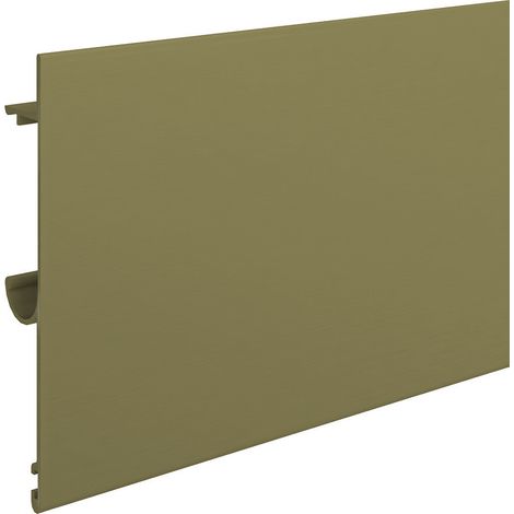 Bandeau aluminium pour SLID'UP 160 - 170 - 1,2 m - anodisé bronze (1/4)
