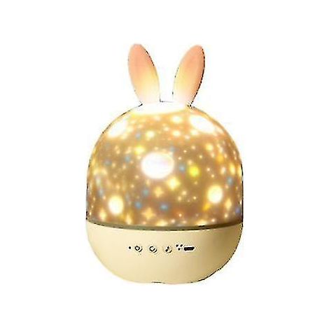 Magnifique cadeau d'anniversaire, veilleuse mignonne pour animaux de compagnie, projecteur de ciel étoilé, Bluetooth LED, musique, rotation.