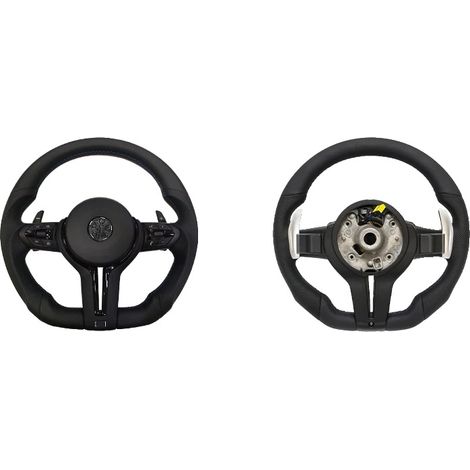 Volante in pelle traforata, compatibile con BMW, su misura, M5 (1/2)