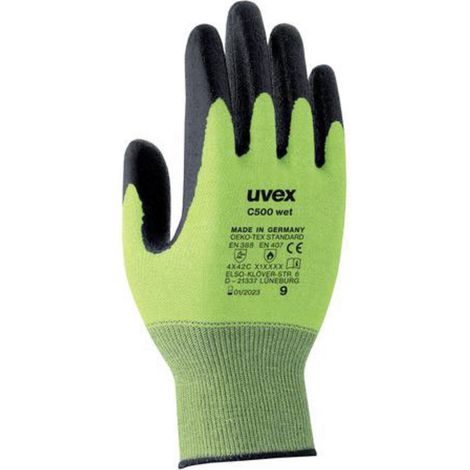 uvex C500 wet 6049208 Schnittschutzhandschuh Größe (Handschuhe): 8 EN 388-4121 1 Paar