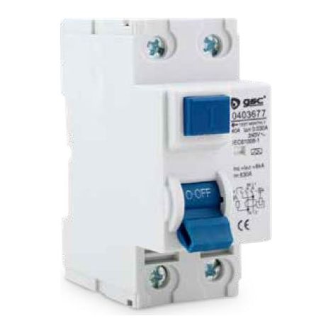 Differenzschalter 2P 25A Klasse AC GSC 000403677