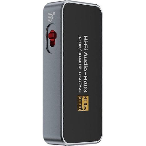 3,5-mm-/4,4-mm-HiFi-Stereo-Kopfhörerverstärker, kleiner Leistungsverstärker, Digital-Analog-Wandler (DAC) und DSD-Audiodecoder (1/5)