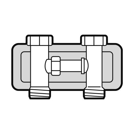 Diffenzdruckloser Verteiler WDV DN25 zum Anschluss an Kompaktverteiler WKV - 50900100762 von Weishaupt
