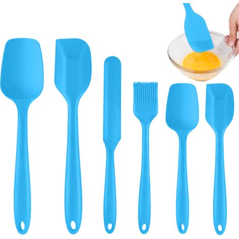 Espátula De Silicona Alimentaria - Resistente Hasta 230 °C - Para Cocina Y Repostería - Juego De 2 Unidades (1/5)