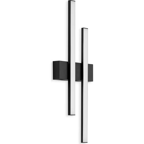 [GEBRAUCHT] Telefunken Led Außenwandleuchte Graz Direkt 2 Flammig Schwarz Wandlampe Lampe B-Ware