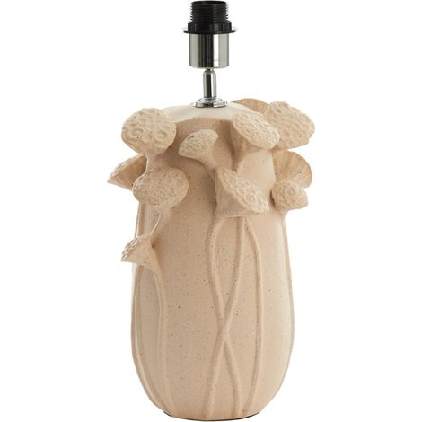Light & Living - tischlampe - Lavci - beige - keramik - einzelne