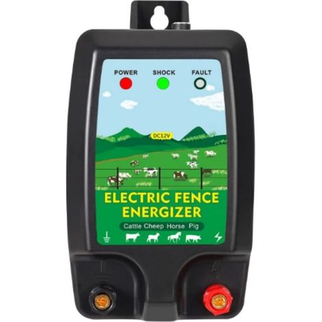 Clôture Électrique Haute Puissance pour Bétail et Animaux - Électrificateur de Clôture avec d'Alimentation pour l'Élevage de Volailles