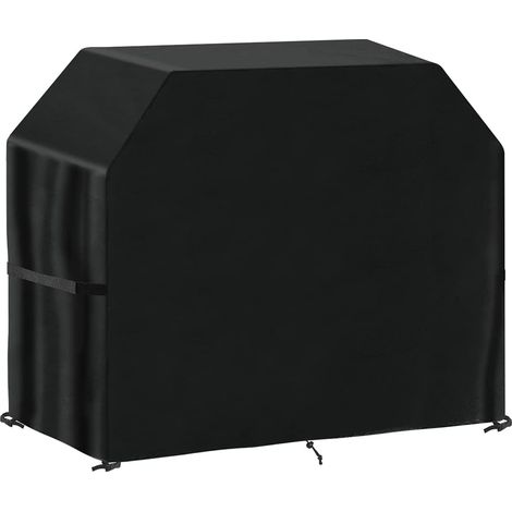 1 Housse Barbecue, Rectangulaire 165x71x122cm, Imperméable Anti-UV Coupe-Vent, Pour Extérieur Jardin (1/5)