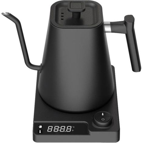 Bollitore elettrico termostatico intelligente con infusore manuale, macchina per il caffè, bollitore a collo di cigno (1/2)