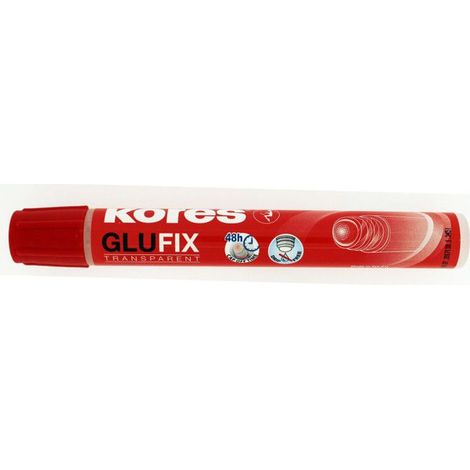 Bâton de colle - KORES - Glu-Fix - 50 ml - Sans solvant - Lavable - Ne coule pas